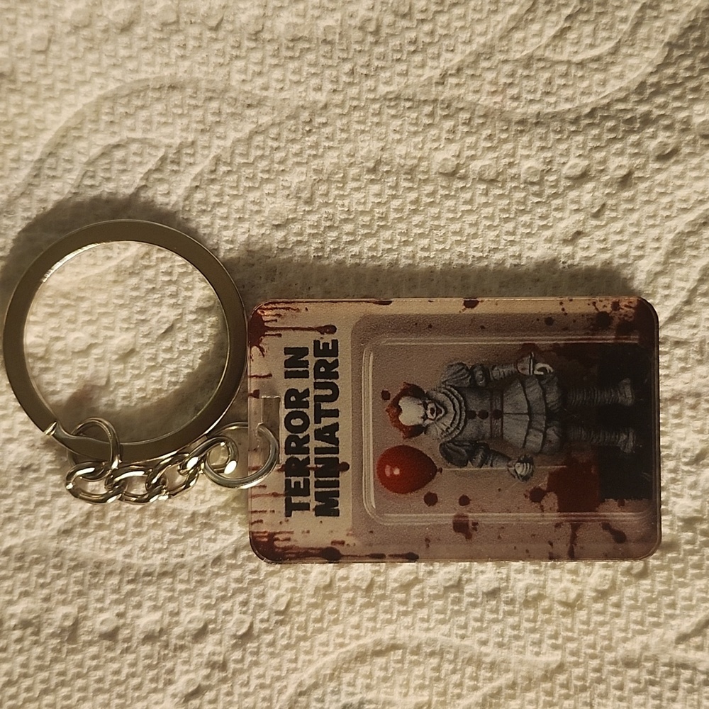 Terror In Miniature Pennywise Keychain